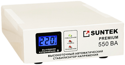Стабилизатор напряжения Suntek 550 Premium 220/110